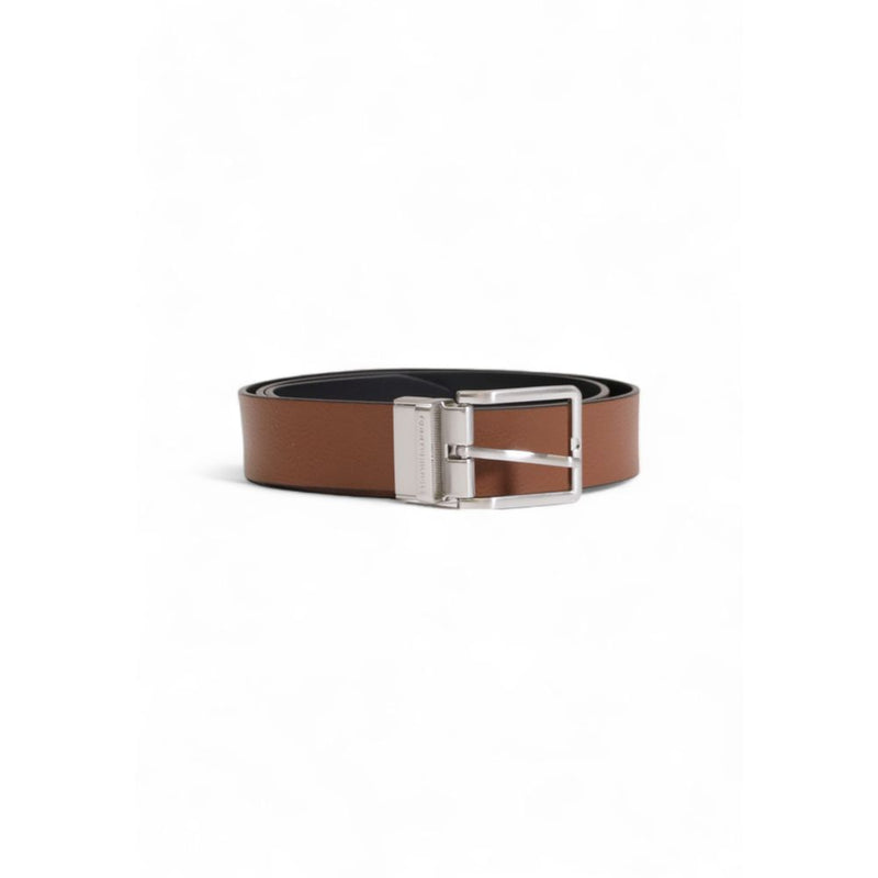 Tommy Hilfiger Brown Leather Men's Belt