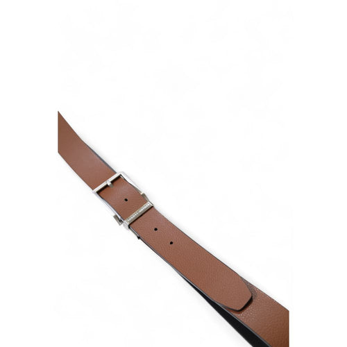 Tommy Hilfiger Brown Leather Men's Belt