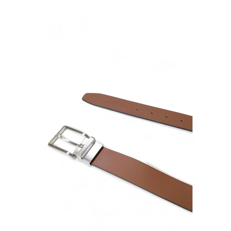 Tommy Hilfiger Brown Leather Men's Belt