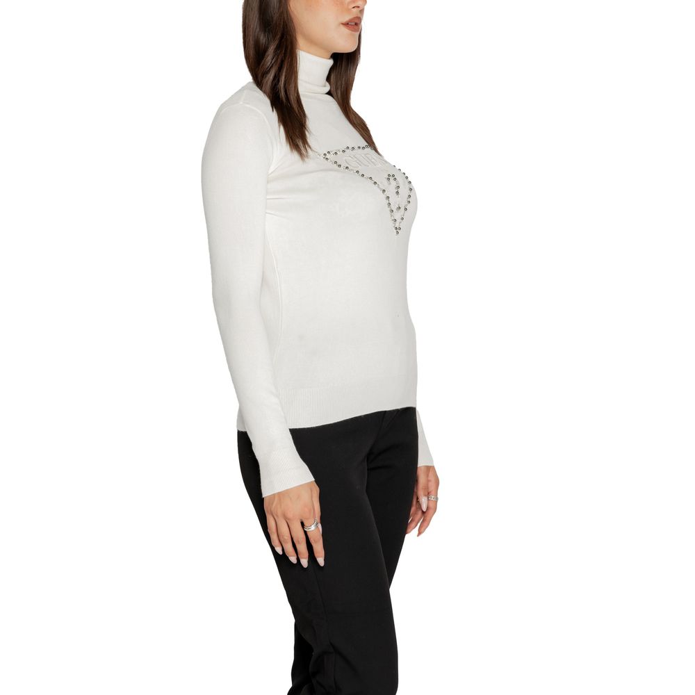 Guess White Viscose Women's Sweater