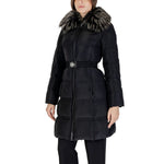 Guess Black Polyester Jackets & Women's Coat