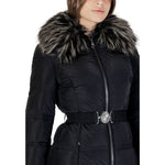 Guess Black Polyester Jackets & Women's Coat