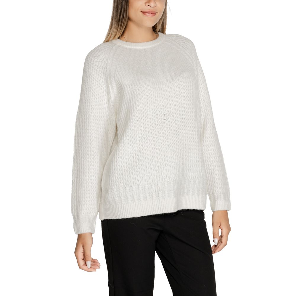 Guess White Polyester Women's Sweater