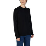 Gas Black Cotton Men's Sweater