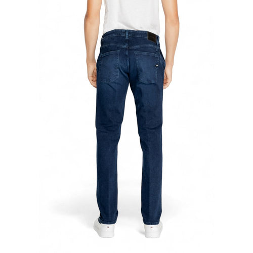 Gas Blue Cotton Jeans & Men's Pant