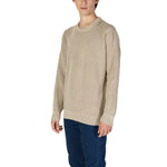 Gas Beige Cotton Men's Sweater