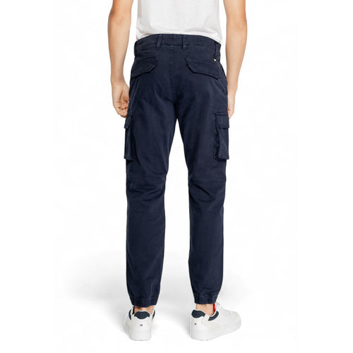 Gas Blue Cotton Jeans & Men's Pant