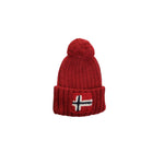 Napapijri Red Acrylic Hats & Men's Cap