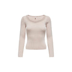 Only Beige Viscose Women's Sweater