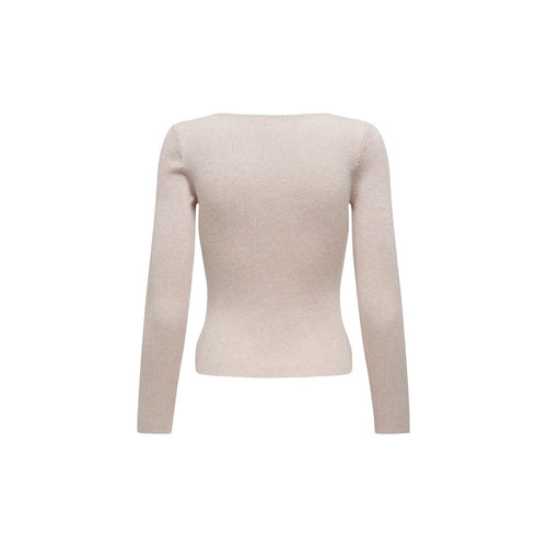 Only Beige Viscose Women's Sweater