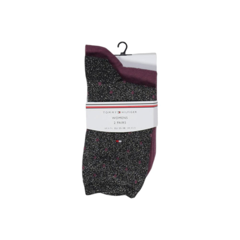 Tommy Hilfiger Black Cotton Men's Sock