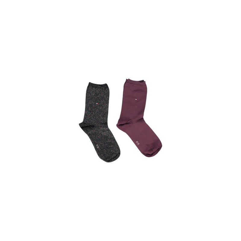 Tommy Hilfiger Black Cotton Men's Sock