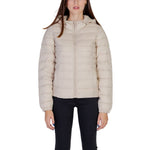 Only Beige Nylon Jackets & Women's Coat