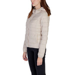 Only Beige Nylon Jackets & Women's Coat