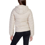 Only Beige Nylon Jackets & Women's Coat