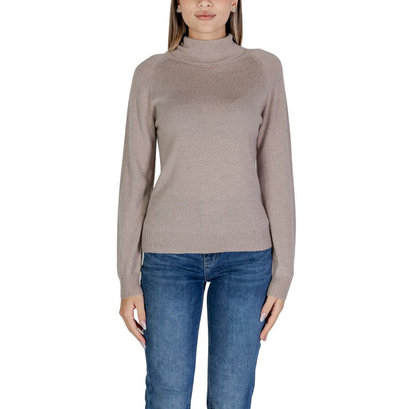 Sandro Ferrone Gray Merino Women's Sweater