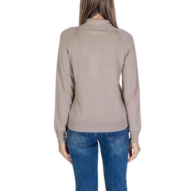 Sandro Ferrone Gray Merino Women's Sweater