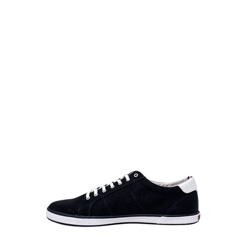 Tommy Hilfiger Blue Cotton Men's Sneaker