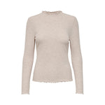 Only Beige Polyester Women's Sweater