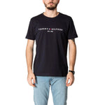 Tommy Hilfiger Blue Cotton Men's T-Shirt