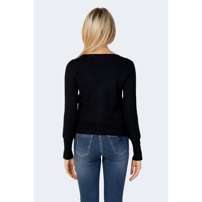 Guess Black Viscose Women's Cardigan