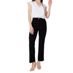 Guess Black Polyester Jeans & Women's Pant