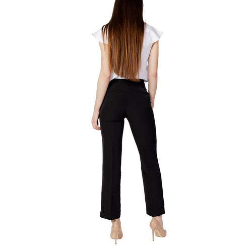 Guess Black Polyester Jeans & Women's Pant