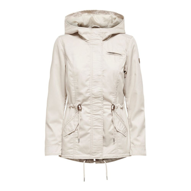 Only Beige Polyester Jackets & Women's Coat