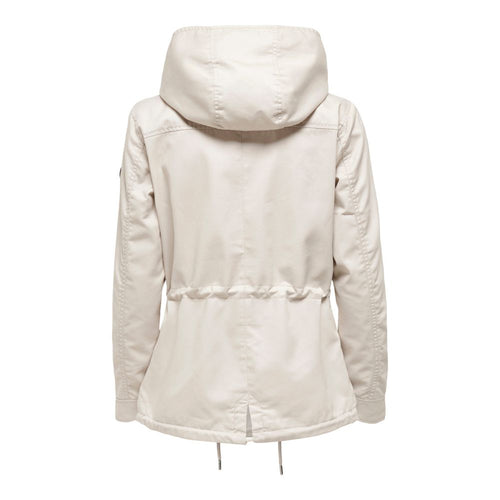 Only Beige Polyester Jackets & Women's Coat