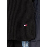 Tommy Hilfiger Black Organic Cotton Men's Scarf