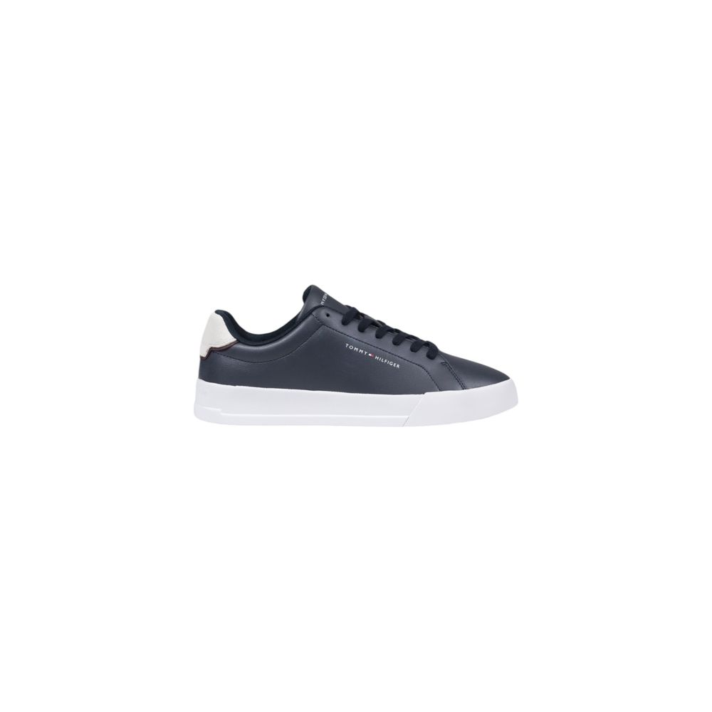 Tommy Hilfiger Blue Leather Men's Sneaker