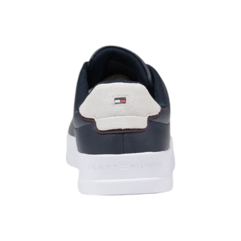 Tommy Hilfiger Blue Leather Men's Sneaker