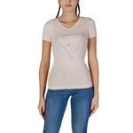 Guess Multicolor Cotton Tops & Women's T-Shirt