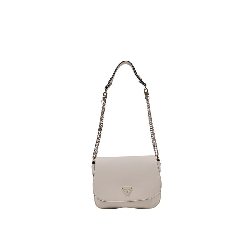 Guess Cream Polyethylene Women's Handbag