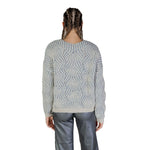 Only Blue Recycled Polyester Women's Sweater