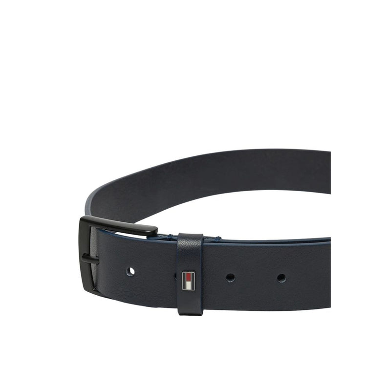 Tommy Hilfiger Blue Leather Men's Belt