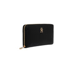 Tommy Hilfiger Black Recycled Polyester Men's Wallet