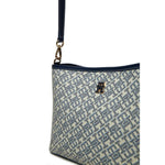 Tommy Hilfiger Blue Polyethylene Women's Handbag