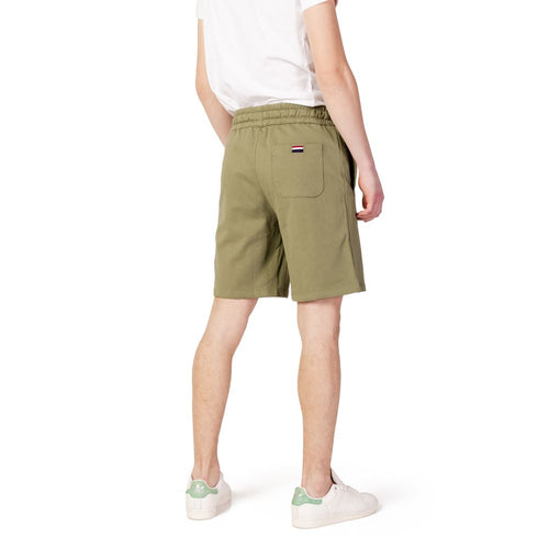 U.S. POLO ASSN. Green Cotton Men's Short