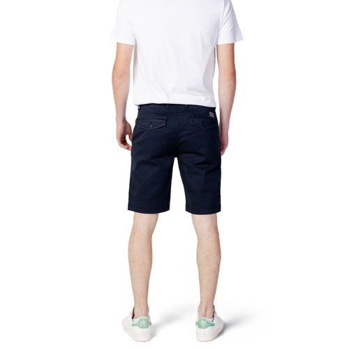 U.S. POLO ASSN. Blue Cotton Men's Short