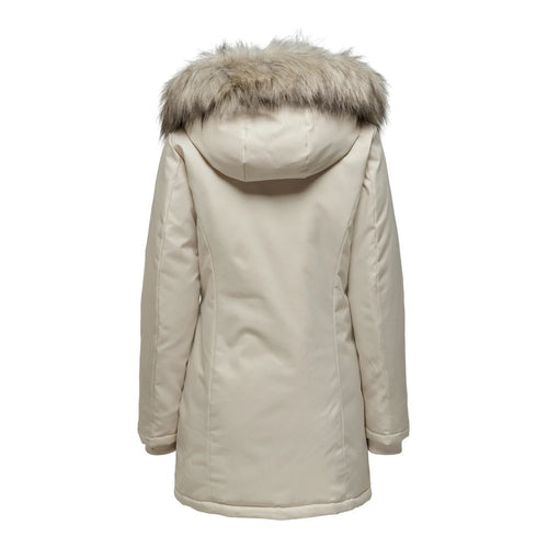 Only Beige Polyester Jackets & Women's Coat