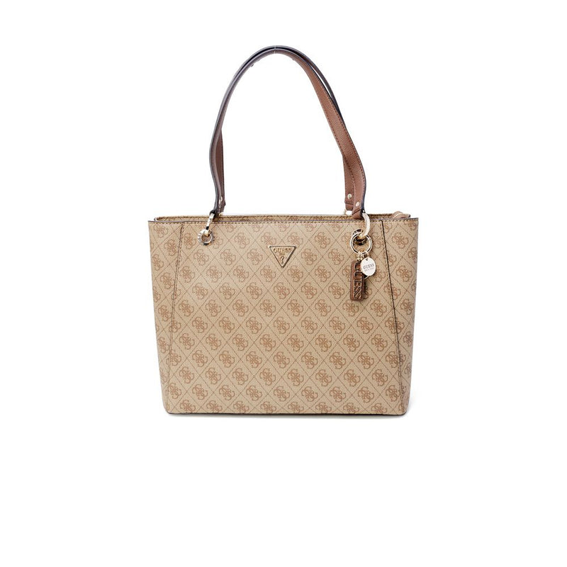 Guess Beige Polyethylene Women's Handbag