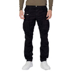 Replay Black Cotton Jeans & Men's Pant