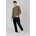 Replay Black Cotton Jeans & Men's Pant