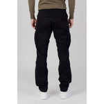 Replay Black Cotton Jeans & Men's Pant