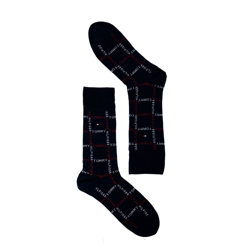 Tommy Hilfiger Blue Cotton Men's Sock