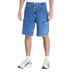 Calvin Klein Jeans Blue Cotton Men's Short