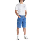 Calvin Klein Jeans Blue Cotton Men's Short