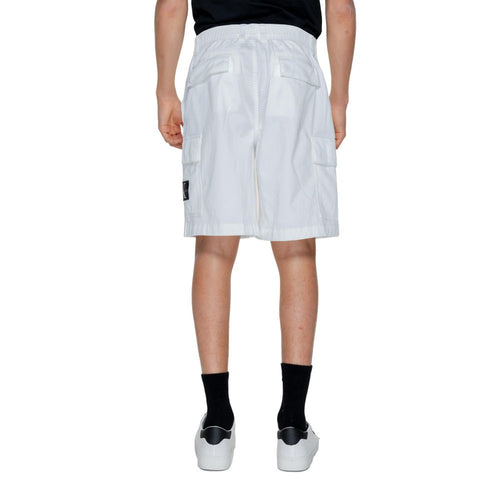 Calvin Klein Jeans White Cotton Men's Short