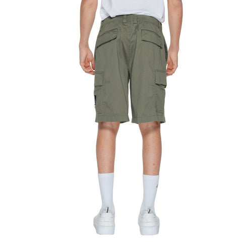 Calvin Klein Jeans Green Cotton Men's Short